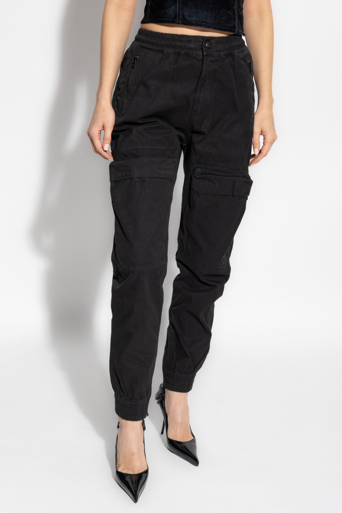 XUP wide pants black Mサイズ　エアロビクス　ダンス ZYMdancestyle Pulse The Move Trousers #20813 Loose Fit with